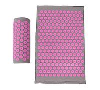 Tappetino Per Massaggio, Tappetino Per Yoga Per Massaggio con Agopuntura, Tappetino Per Massaggio Shiatsu, Cuscino 68 X 42 Cm Per Casa E Ufficio(rosa)