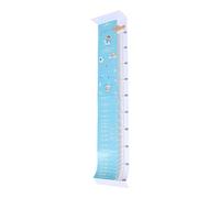 Tappetino per Misurare L'altezza Blu in Pvc con Angoli Arrotondati | Casa e Centri Assistenza, Borsa Inclusa e Adesivi, Design Integrato Stabile e Piatto