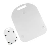Tappetino per mixer, tappetino scorrevole per mixer, in acrilico trasparente, con impugnatura comoda, antiscivolo, per mixer da cucina, gadget da cucina, multifunzione, tappetino per miscelatore da