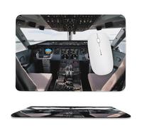 Tappetino per mouse 20 x 23,9 cm, antiscivolo, impermeabile, tappetino per mouse da gioco, per computer, laptop, ufficio, aereo, cabina di guida