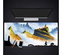 Tappetino per mouse 3D HD Stampa Laptop in gomma naturale Gioco per computer Blocco tastiera Blocco tastiera (60 cm x 30 cm)