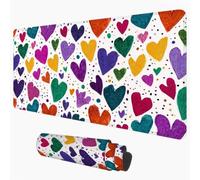 Tappetino per Mouse Amore Gaming Tappeto Scrivania 90 x 40 cm 1D#540