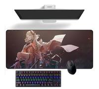 Tappetino per mouse anime Arknights Ifrit Anime Desk Mat Keyboard Mat Large Mouse Pads Rubber Mouse Mats