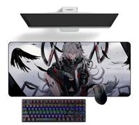 Tappetino per mouse anime Arknights Lappland Anime Tappetino da scrivania Tappetino per tastiera Tappetino per mouse grande Tappetino per mouse in gomma