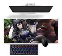 Tappetino per mouse anime Arknights Texas Anime Desk Mat Keyboard Mat Large Mouse Pads Rubber Mouse Mats