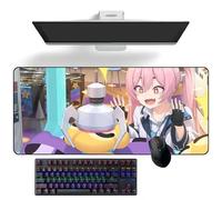 Tappetino per mouse anime blu Archivio Koyuki Kurosaki Anime Desk Mat Keyboard Mat Large Mouse Pads Rubber Mouse Mats