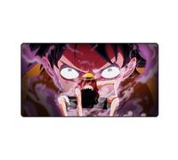 Tappetino per mouse anime con bordi cuciti, superficie resistente a tema anime, tappetino da scrivania anime, flessibile e facile da riporre,