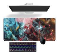 Tappetino per mouse anime Dea della Vittoria Nikke Scarlet Anime Desk Mat Keyboard Mat Large Mouse Pads Rubber Mouse Mats