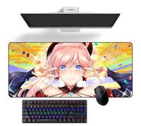 Tappetino per mouse anime Fate/Grand Order Miyamoto Musashi Anime Desk Mat Keyboard Mat Large Mouse Pad Rubber Mouse Mats