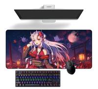 Tappetino per mouse anime Hololive Nakiri Ayame Anime Desk Mat Keyboard Mat Large Mouse Pads Rubber Mouse Mats