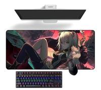 Tappetino per mouse anime Hololive Shishiro Botan Anime Desk Mat Keyboard Mat Large Mouse Pads Rubber Mouse Mats