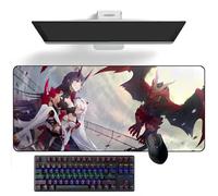 Tappetino per mouse anime Honkai Impact 3rd Raiden Mei Tappetino da scrivania Tappetino per tastiera Tappetino per mouse grande Tappetino per mouse in gomma
