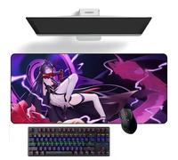 Tappetino per mouse anime Honkai Impact 3rd Raiden Mei Tappetino da scrivania Tappetino per tastiera Tappetino per mouse grande Tappetino per mouse in gomma