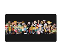 Tappetino per mouse antiscivolo in gomma Hey Arnold, 40 x 75 cm.