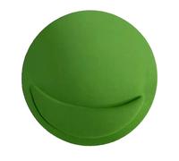 Tappetino per mouse antiscivolo rotondo in EVA a lento rimbalzo per ufficio, verde