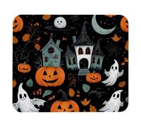 Tappetino per mouse carino set vettoriale con illustrazioni di Halloween 2_136 Tappetino per mouse design, base in gomma antiscivolo Tappetino per mouse per computer per mouse wireless