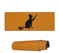 Tappetino per Mouse Cat Raising Paw Tappetino Mouse Gaming Facile da Pulire Sottomano, per Computer, Scrivania, Casa, 80x30cm