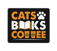 Tappetino Per Mouse Cats Boks Coffee Desk Mat Multifunzione Mouse Mat Portatile Mouse Pad Per Laptop Pc Computer Portatile 25X30Cm