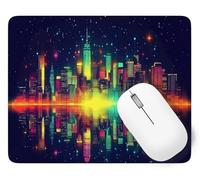 Tappetino per Mouse Città Tappetino Mouse Lago Mousepad Gaming, Piccolo Tappeto Scrivania 600 x 400 mm, Durevole e Facile da Pulire, Superficie Antiscivolo Mousepad per Computer Accessori p1j-461