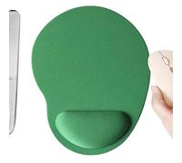 Tappetino per mouse colorato, poggiapolsi da scrivania per computer per adulti e adolescenti, in memory foam imbottito con fondo antiscivolo, scorrevole, postazione di lavoro per casa e ufficio