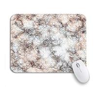 Tappetino Per Mouse Colorful Abstract Mineral Colored Marble Nacre Agate Architecture Banded Tappetino Mouse Gaming Lavabile Tappetino Mouse Piccolo, Per Ufficio, Scrivania, 25 x 30cm