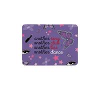 Tappetino per mouse con album cantante musicale a tema merchandising testo canzone cantante tour concerto regalo (BAD MP UK)