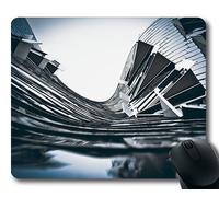 (Tappetino per mouse con blocco di precisione) Architecture Modern Skyscraper Building Düsseldorf Tappetino per mouse da gioco per mac o computer