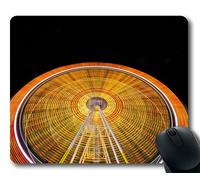 (Tappetino per mouse con bordo di precisione) Abstract Blur Design luminoso a colori circolare Gaming tappetino per mouse per mac o computer