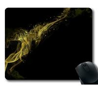 (Tappetino per mouse con bordo di precisione) Smoke Background Abstract Eddy Color Digital Art Gaming tappetino per mouse per mac o computer