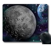 (Tappetino per mouse con bordo di precisione) Space Science Fiction Cosmos Blue Fantasy Cluster Gaming tappetino per mouse per mac o computer