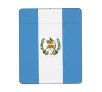 Tappetino per mouse con bordo in gomma, motivo bandiera del Guatemala, 17,8 x 21,8 cm, per ufficio, gioco, studio, scrivania, computer portatile