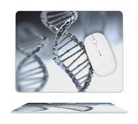 Tappetino per mouse con catena DNA per foto, impermeabile e antiscivolo, tappetino per mouse portatile, comodo tappetino per mouse per desktop, casa, ufficio, laptop