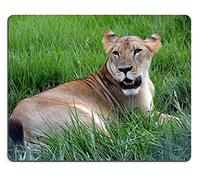 (Tappetino per mouse con cuciture di precisione durevole) Mouse pad gaming Tappetino per mouse Lioness Natural Rubber Material