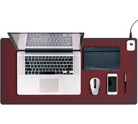 Tappetino per Mouse con Funzione Riscaldante, AVCXEC 90x40cm Mouse Pad Riscaldato Tappetino per Mouse Riscaldante Elettrico Multifunzionale per Adatto a Casa Uso Ufficio