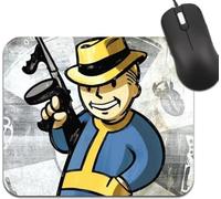 Tappetino per mouse con logo di Fallout 4