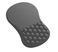 Tappetino per mouse con poggiapolsi - da ufficio in memory foam con supporto antiscivolo | tappetino per mouse da scrivania con design massaggiante - per computer, laptop, casa, ufficio