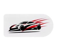 Tappetino per mouse con sagoma di auto da corsa, 73,9 x 35,1 cm di lunghezza, tappetino per mouse con base antiscivolo, grande tappetino da scrivania per gamer, ufficio e casa