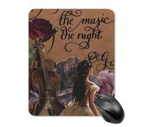 Tappetino per mouse con scritta in inglese "Il fantasma dell'opera", resistente design quotidiano, portatile, ad alte prestazioni