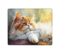 Tappetino per mouse con simpatico gattino perduto, durevole ed ecologico, tappetino da scrivania per giochi e ufficio, design antiscivolo per maggiore comfort e precisione