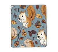 Tappetino per mouse con simpatico scoiattolo, impermeabile, con base in gomma antiscivolo, tappetino per mouse da gioco liscio con bordo cucito, tappetino per mouse per computer, decorazione per casa