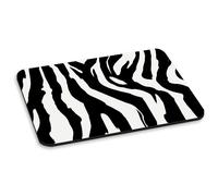Tappetino Per Mouse Con Stampa Zebra Nera E Bianca - Safari Animale