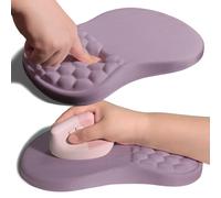Tappetino per mouse con supporto ergonomico per polso Armanza, con cuscino in memory foam, massaggiante, sollievo dal dolore del tunnel carpale,