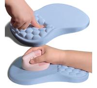 Tappetino per mouse con supporto ergonomico per polso Armanza, con cuscino in memory foam, massaggiante, sollievo dal dolore del tunnel carpale,