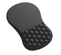 Tappetino per mouse con supporto per polso - 31 x 21 x 3 cm Tappetino per mouse ergonomico in memory foam antiscivolo Tappetino da scrivania con design di massaggio per la casa, cubicolo,
