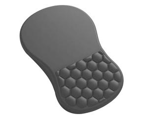 Tappetino per mouse con supporto per polso - 31 x 21 x 3 cm Tappetino per mouse ergonomico in memory foam antiscivolo Tappetino da scrivania con design di massaggio per la casa, cubicolo,