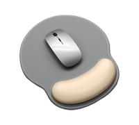 Tappetino per Mouse con Supporto Polso e Design Massaggio, Comodo Ergonomico Mouse Pad, Tappetino Mouse Poggiapolsi con Schiuma di Memoria e Base, per Computer e Ufficio