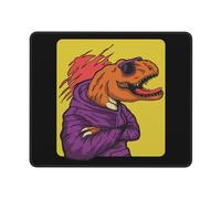 Tappetino Per Mouse Cool Dinosaurs Tappetino Mouse Gaming Con Bordi Cuciti Tappetino Per Mouse Da Gioco Migliora Precisione E Velocità Tappetino Scrivania Per Laptop Ufficio Mac 25X30Cm