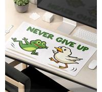 Tappetino per mouse Cool Never Give Up, Keep Moving Forward! Tappetino per mouse da gioco Tappetino per mouse da gioco