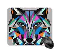 Tappetino per Mouse Coyote, Wolf Beast Tappetino Mouse Base Antiscivolo in Gomma Confortevole Sottomano, per Casa, Gaming, Laptop, 25x30cm