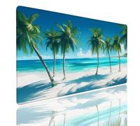 Tappetino per Mouse da Gaming, Tappetino Mouse Pad XL Grande, Mousepad con Impermeabile e Antiscivolo, Lavabile Sottomano Copri Scrivania Ufficio Casa, Tappetini Tappeto Mouse Mat 900x300x4mm Tree (9)